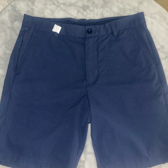 Men Vineyard Vines On the Go Shorts 30W (9in inseam) Blue (cotton/nylon/spandex - Picture 4 of 11
